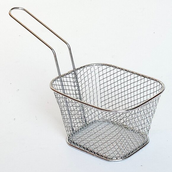 CUTE MINI French Fries Fry Baskets Deep Fry Basket Wire Fry Basket Fry Basket St - Picture 1 of 5